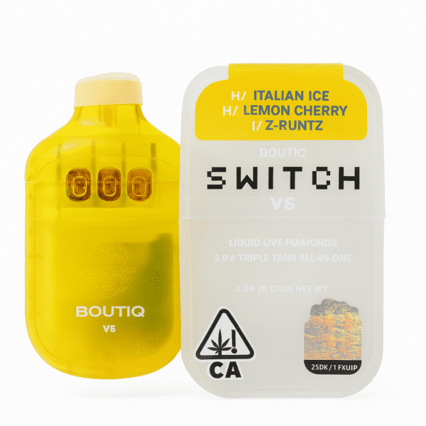 Italian Ice/Lemon Cherry/Z-runtz | 2.0G Liquid Diamonds Triple Tank Hybrid x Indica (V5)