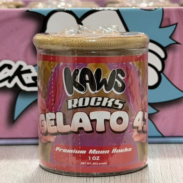 Kaws Rocks Gelato 41 – Hybrid Premium Moon Rocks (1oz)