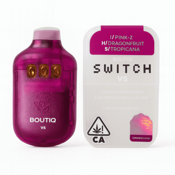 Pink-Z/DragonFruit/Tropicana-2.0G Liquid Diamonds Triple Tank Sativa x Hybrid x Indica (V5)