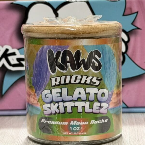 Kaws Rocks Gelato Skittlez – Hybrid Premium Moon Rocks (1oz)