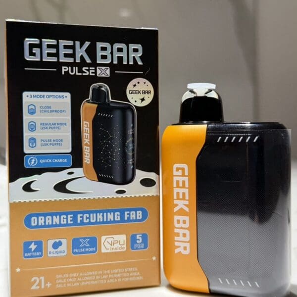 GEEK BAR PULSE X VAPE-Orange Fcuking Fab