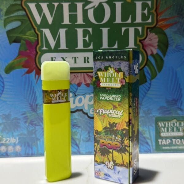 Whole Melt Extracts – Live Diamond Vaporizer (Tropical Edition)-Pineapple Pop