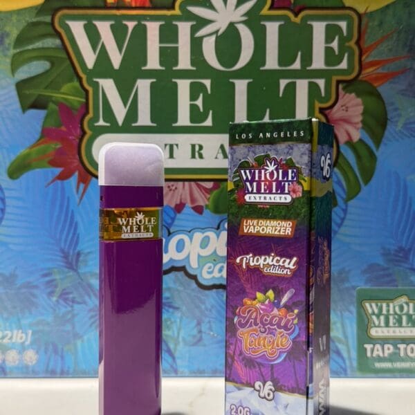 Whole Melt Extracts – Live Diamond Vaporizer (Tropical Edition) – Acai Tangie