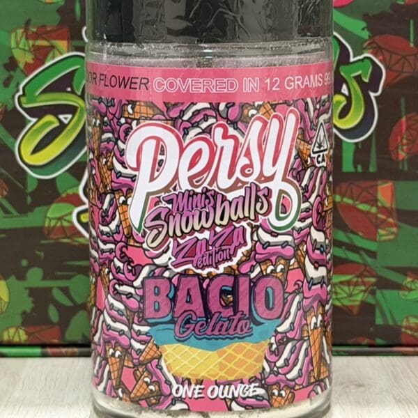 Persy Mini Snowballs(Zaza Edition)-Bacio Gelato | 1oz Premium Hybrid Flower