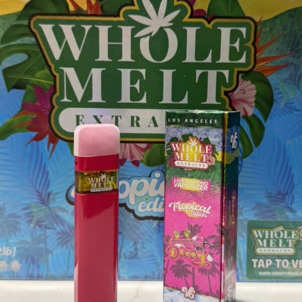 Whole Melt Extracts – Live Diamond Vaporizer (Tropical Edition)-Dragonfruit Diesel