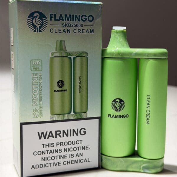Flamingo SKB25000-Clean Cream Disposable Vape
