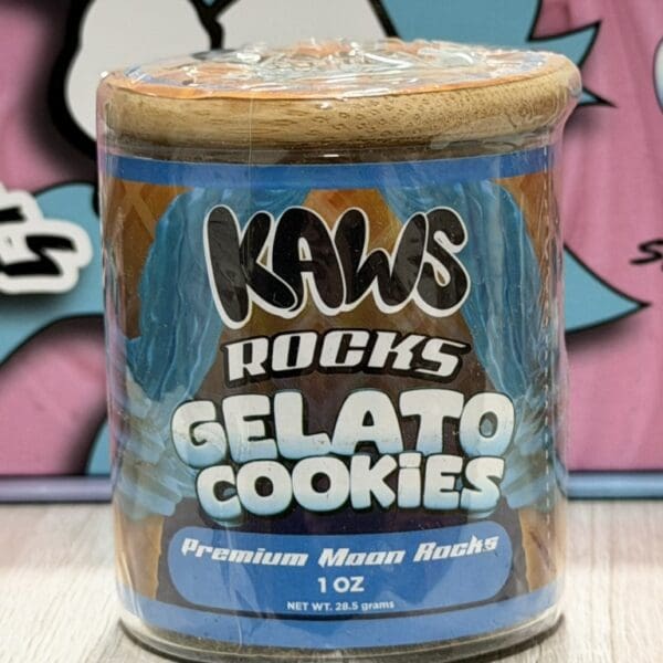 Kaws Rocks Gelato Cookies– Hybrid Premium Moon Rocks (1oz)