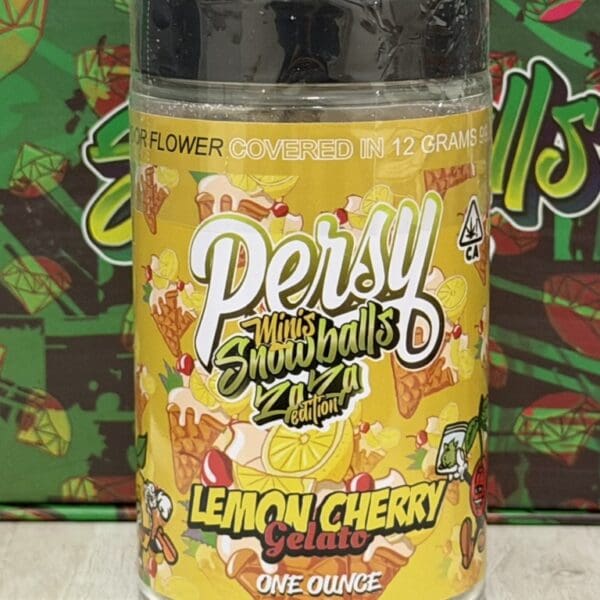 Persy Mini Snowballs(Zaza Edition)-Lemon Cherry Gelato | 1oz Premium Indica Flower