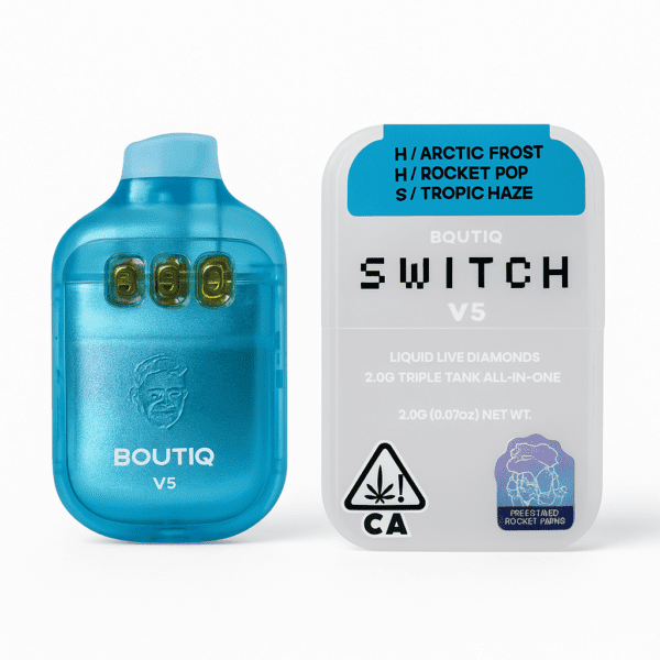 Arctic Frost/Rocket Pop/Tropic Haze | 2.0G Liquid Diamonds Triple Tank Hybrid x Sativa(V5)