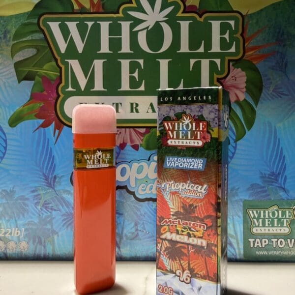 Whole Melt Extracts – Live Diamond Vaporizer (Tropical Edition) – McLaren Melon