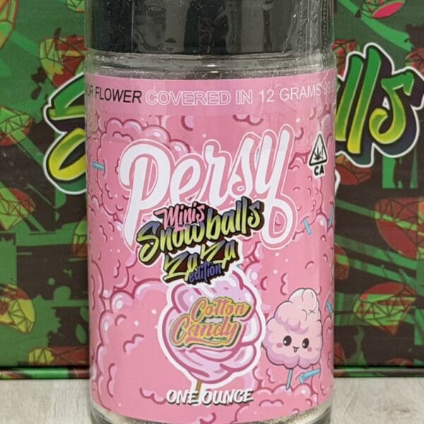 Persy Mini Snowballs(Zaza Edition) -Cotton Candy | 1oz Premium Indica Flower