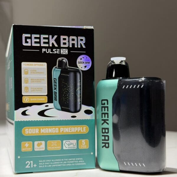 Geek Bar Pulse X Vape-Sour Mango Pineapple