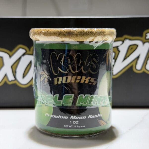 Kaws Rocks Exotic Edition – Apple Mintz | Ultra-Premium Hybrid Moonrocks