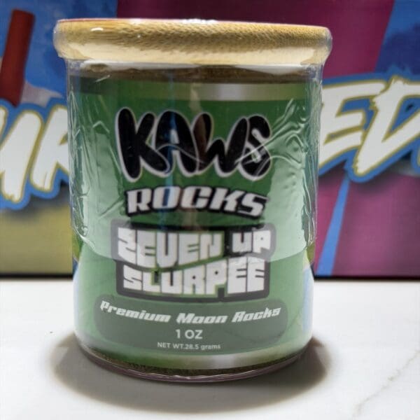 Kaws Rocks Slurpee Edition – Seven Up | Ultra-Premium Hybrid Moon Rocks