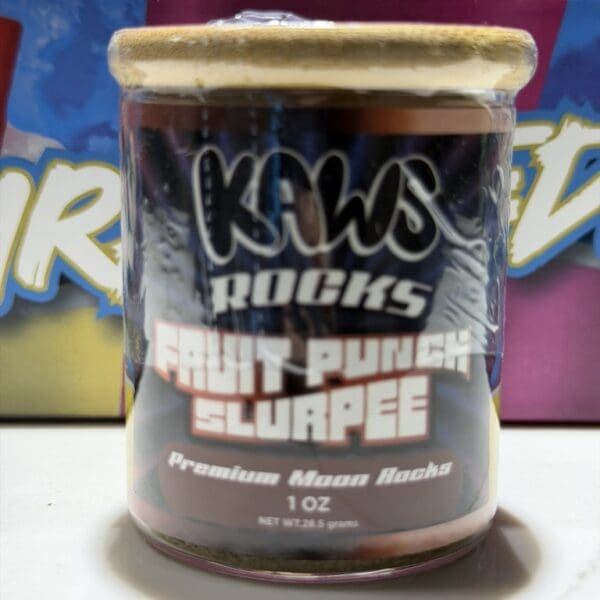 Kaws Rocks Slurpee Edition – Fruit Punch Slurpee | Ultra-Premium Hybrid Moon Rocks