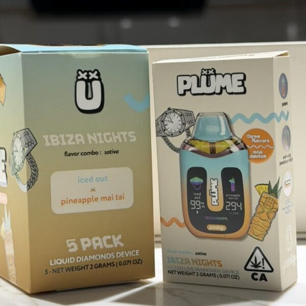 Plume Disposable Vape – Ibiza Nights | Iced Out x Pineapple Mai Tai | Sativa