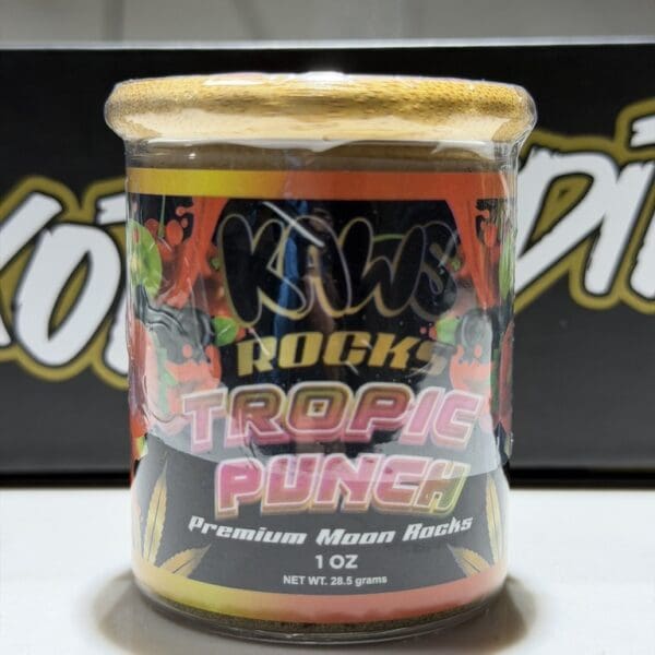 Kaws Rocks Exotic Edition – Tropic Punch | Ultra-Premium Hybrid Moonrocks