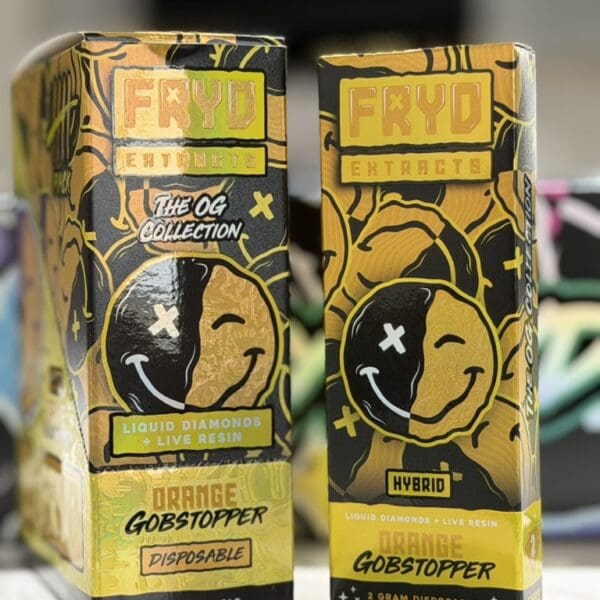 Fryd Ex – Orange Gobstopper | Hybrid Disposable Vape