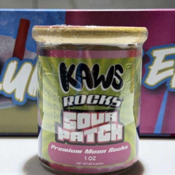 Kaws Rocks Slurpee Edition – Sour Patch | Ultra-Premium Hybrid Moon Rocks