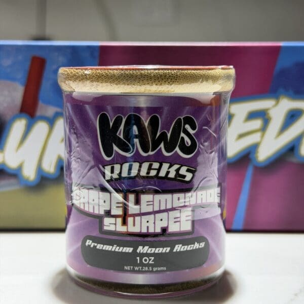 Kaws Rocks Slurpee Edition – Grape Lemonade Slurpee | Ultra-Premium Hybrid Moon Rocks