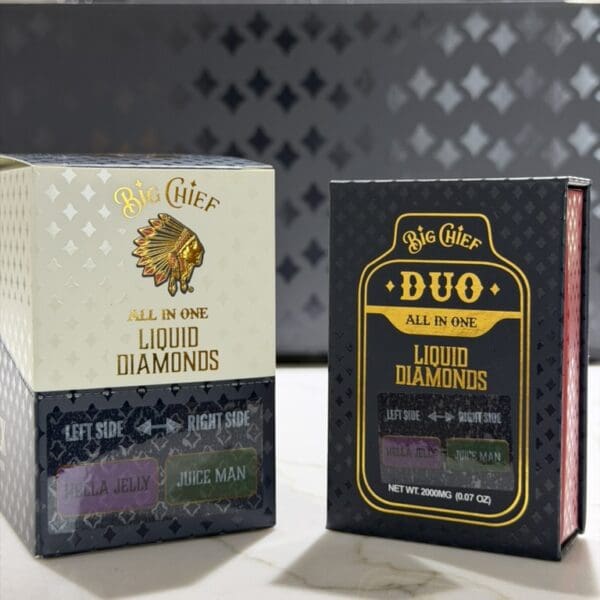 Big Chief Duo All-In-One – Hella Jelly x Juice Man | 2G Hybrid Disposable Vape