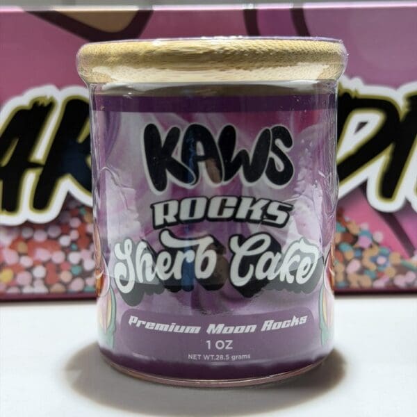 Kaws Rocks Exotic Moonrocks – Sherb Cake | Premium Hybrid Moonrocks