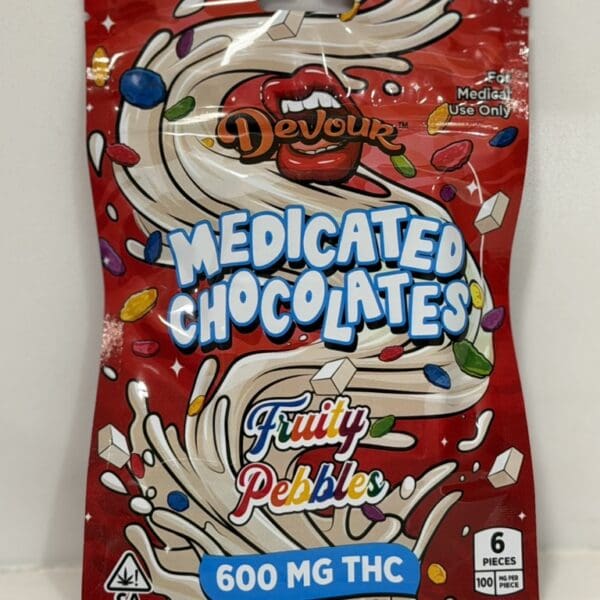 Devour Medicated Chocolates – Fruity Pebbles | 600 MG THC