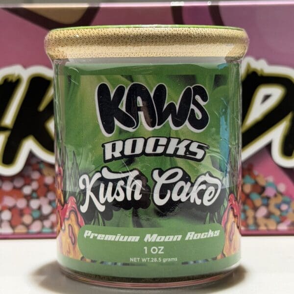 KAWS Exotic Moonrocks – Kush Cake | Premium Hybrid Moonrocks