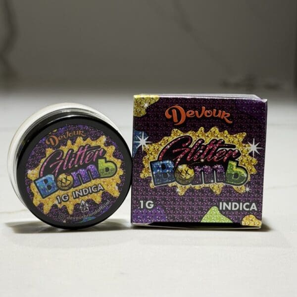 Devour Badder – Glitter Bomb (1g) | Premium Indica Badder Concentrate