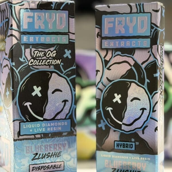 Fryd Ex – Blueberry Zlushie | Hybrid Disposable Vape