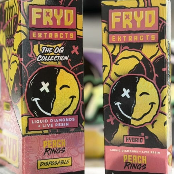 Fryd Ex – Peach Rings | Hybrid Disposable Vape