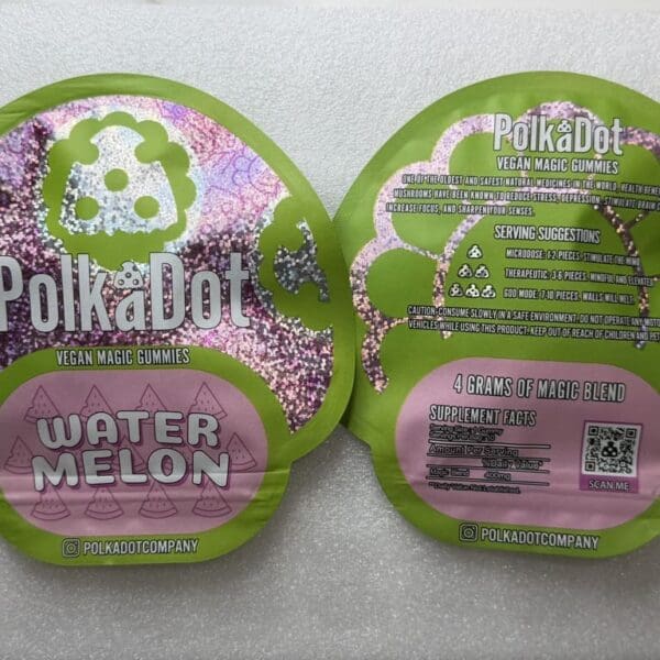 Polkadot Vegan Magic Gummies – Watermelon | Vegan Psychedelic Gummies