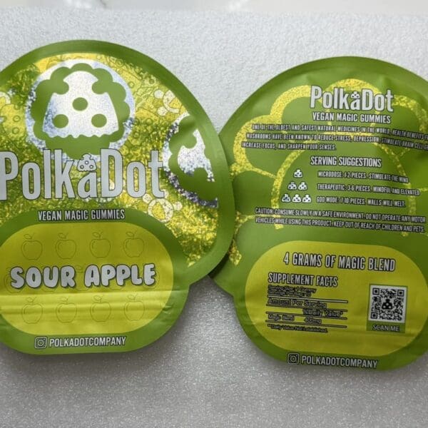 Polkadot Vegan Magic Gummies – Sour Apple | Vegan Psychedelic Gummies