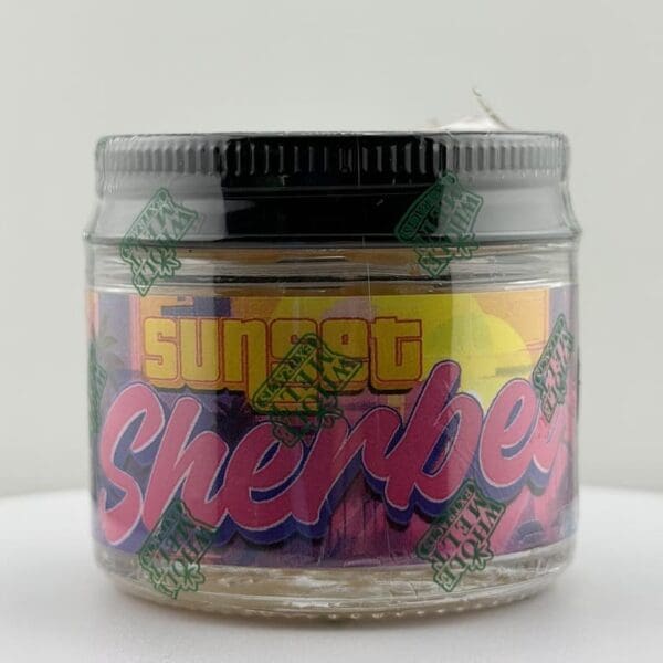 Sunset Sherbert – Live Resin Sugar | 1oz Premium Indica-Dominant Extract