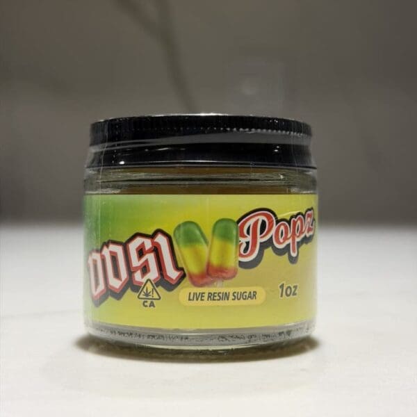 Dosi Popz – Live Resin Sugar | 1oz Premium Hybrid Cannabis Concentrate | Weekly Deals