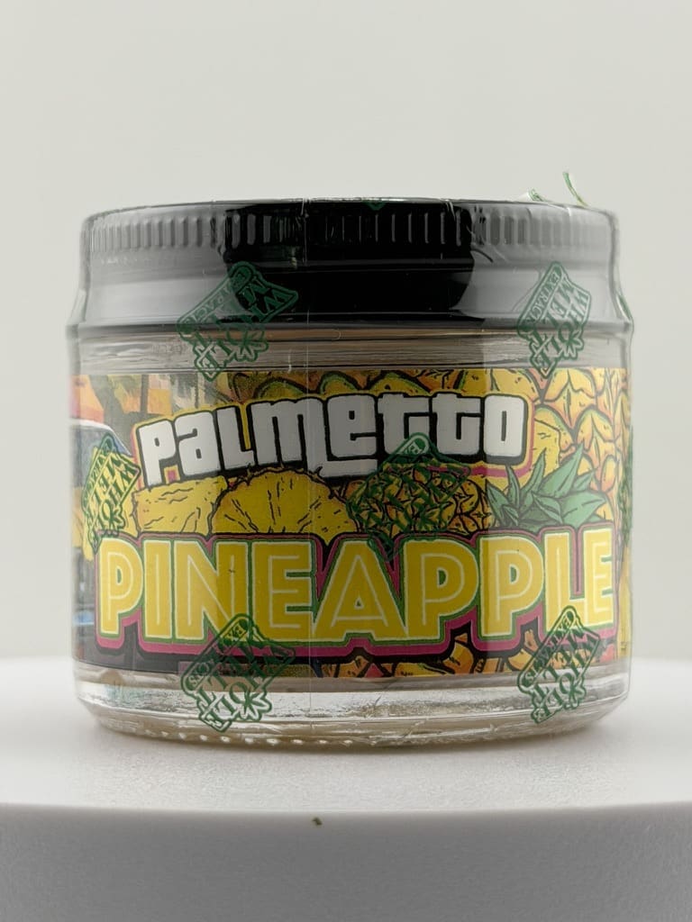 CDE1586C-1FE5-4D84-BECC-4173CA03295E_1_105_c.jpeg Palmetto Pineapple – Live Resin Sugar | 1oz Premium Hybrid Extract - Image 1