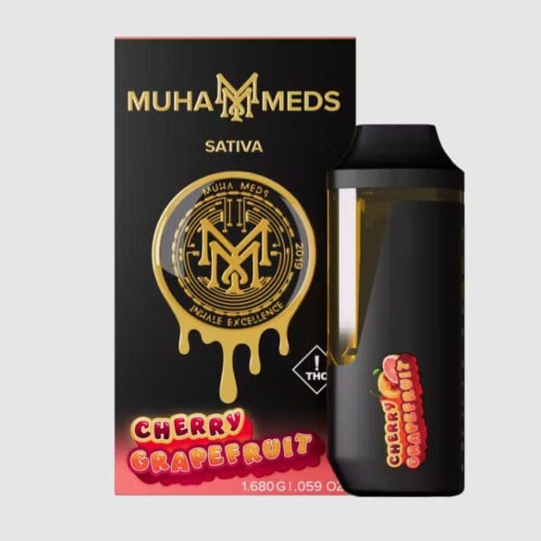 Muha Meds – Cherry Grapefruit Disposable Vape (2G | Indica)