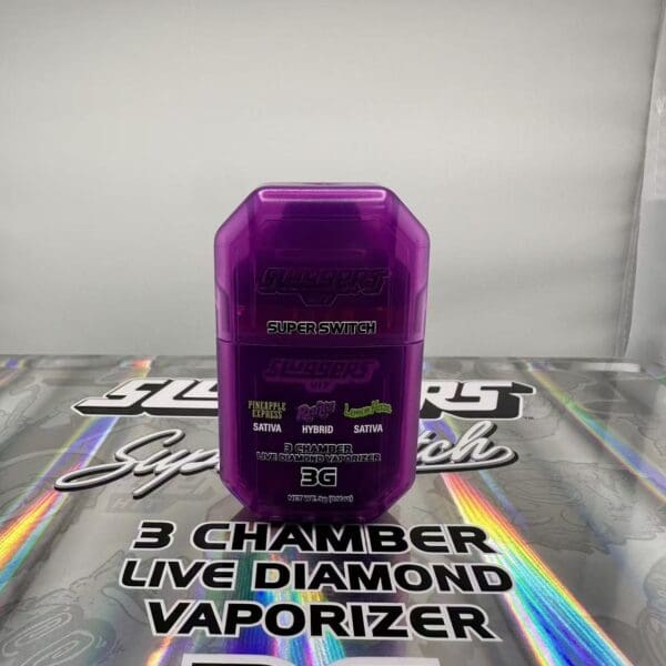 Pineapple Express x Runtz x Lemon Haze | Sluggers Hit Super Switch 3G Live Diamond Vaporizer | Sativa x Hybrid x Sativa 🔥 NEW DROP
