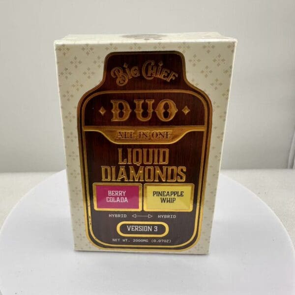 Berry Colada x Pineapple Whip | Big Chief DUO Version 3 2G Liquid Diamonds All-In-One | Hybrid x Hybrid