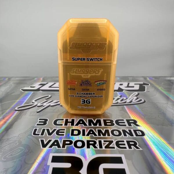 Mango Sherbet x Peach Dreamz x Rainbow Runtz | Sluggers Hit Super Switch 3G Live Diamond Vaporizer | Sativa x Sativa x Hybrid 🔥 NEW DROP