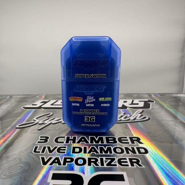 Gelonade x Blue Dream x Gelato | Sluggers Hit Super Switch 3G Live Diamond Vaporizer | Sativa x Sativa x Hybrid 🔥 NEW DROP