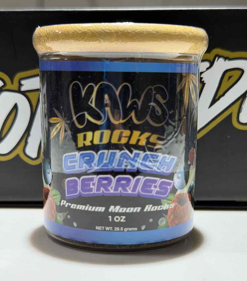 675F16AC-D406-4FA9-A945-1033BC58674A_1_201_a-1.jpg Kaws Rocks Exotic Edition – Crunch Berries | Ultra-Premium Hybrid Moonrocks - Image 1