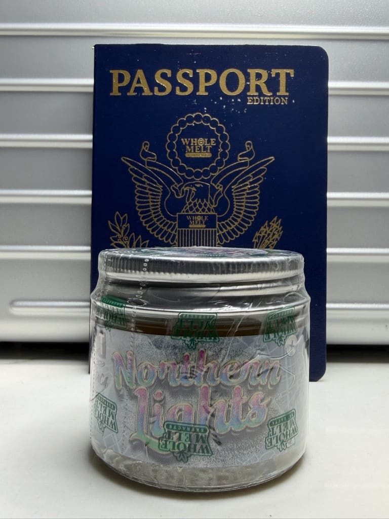 769A2394-6FD7-4706-BEEE-C7D5D35400B5_1_105_c.jpeg Northern Lights | Passport Edition Live Resin Sugar | 1oz Premium Indica Extract - Image 1