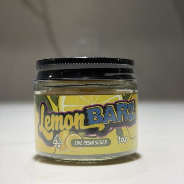 Lemon Barz – Live Resin Sugar | 1oz Premium Sativa Extract