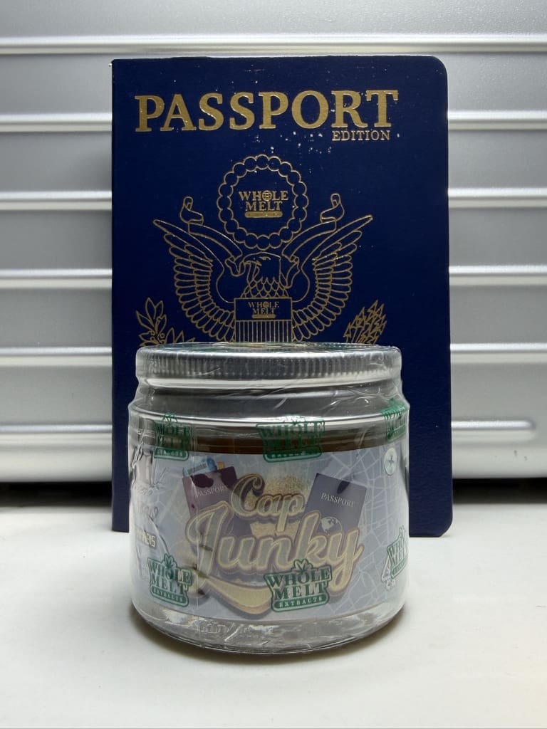 A45FB09F-BD81-4561-9134-C6BF6E5ACEC0_1_105_c.jpeg Cap Junky | Passport Edition Live Resin Sugar | 1oz Premium Hybrid Extract π₯ NEW DROP - Image 1