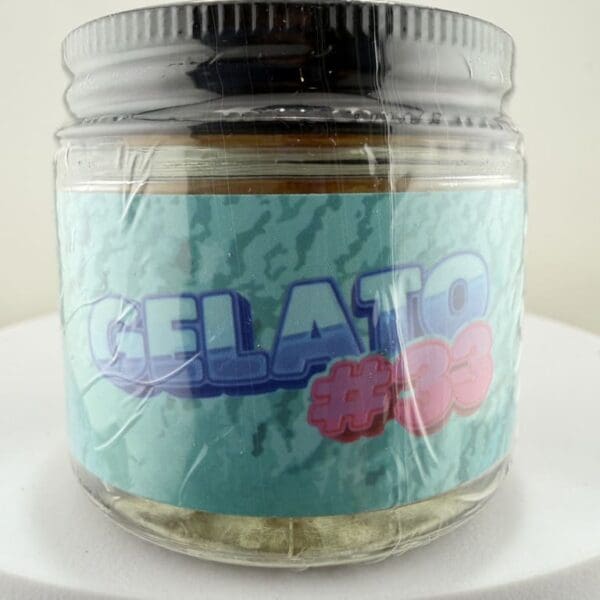 Gelato 33 – Live Resin Sugar | 1oz Premium Hybrid Extract