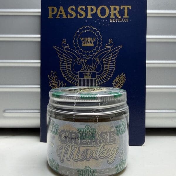 Grease Monkey | Passport Edition Live Resin Sugar | 1oz Premium Indica-Dominant Hybrid Extract 🔥 NEW DROP