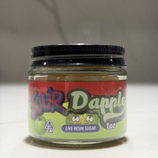 Sour Dapple – Live Resin Sugar | 1oz Premium Sativa Extract