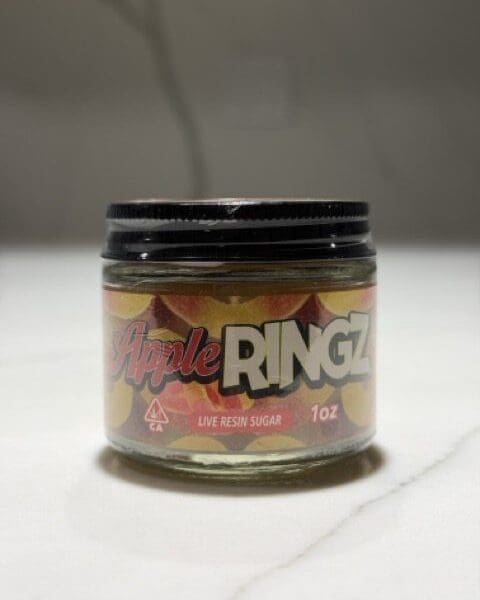 Apple Ringz – Live Resin Sugar | 1oz Premium Hybrid Extract
