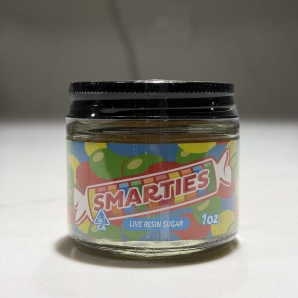 Smarties – Live Resin Sugar | 1oz Premium Hybrid Extract